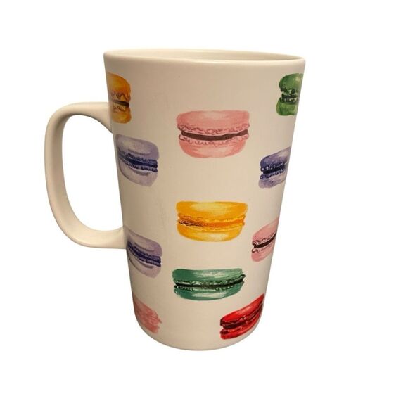 Starbucks 2015 Dot Collection French Macarons Rainbow Mug 16 OZ - Picture 3 of 4